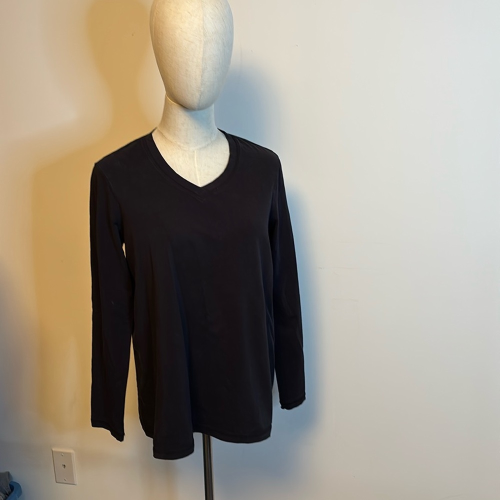 Motherhood, maternity, black, long sleeve top size S